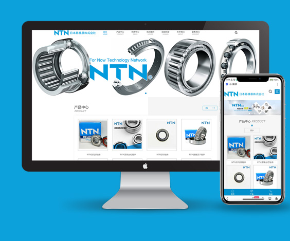 NTN轴承品牌宣传网站-临清响应式网